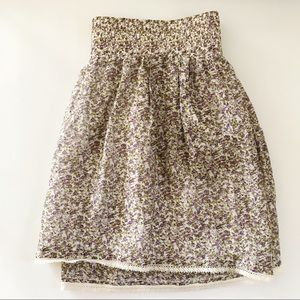 CHARLOTTE RUSSE | NWOT Floral Skirt L